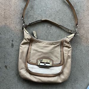 COACH Leather Hobo Shoulder Hand Bag No L1126-19310.